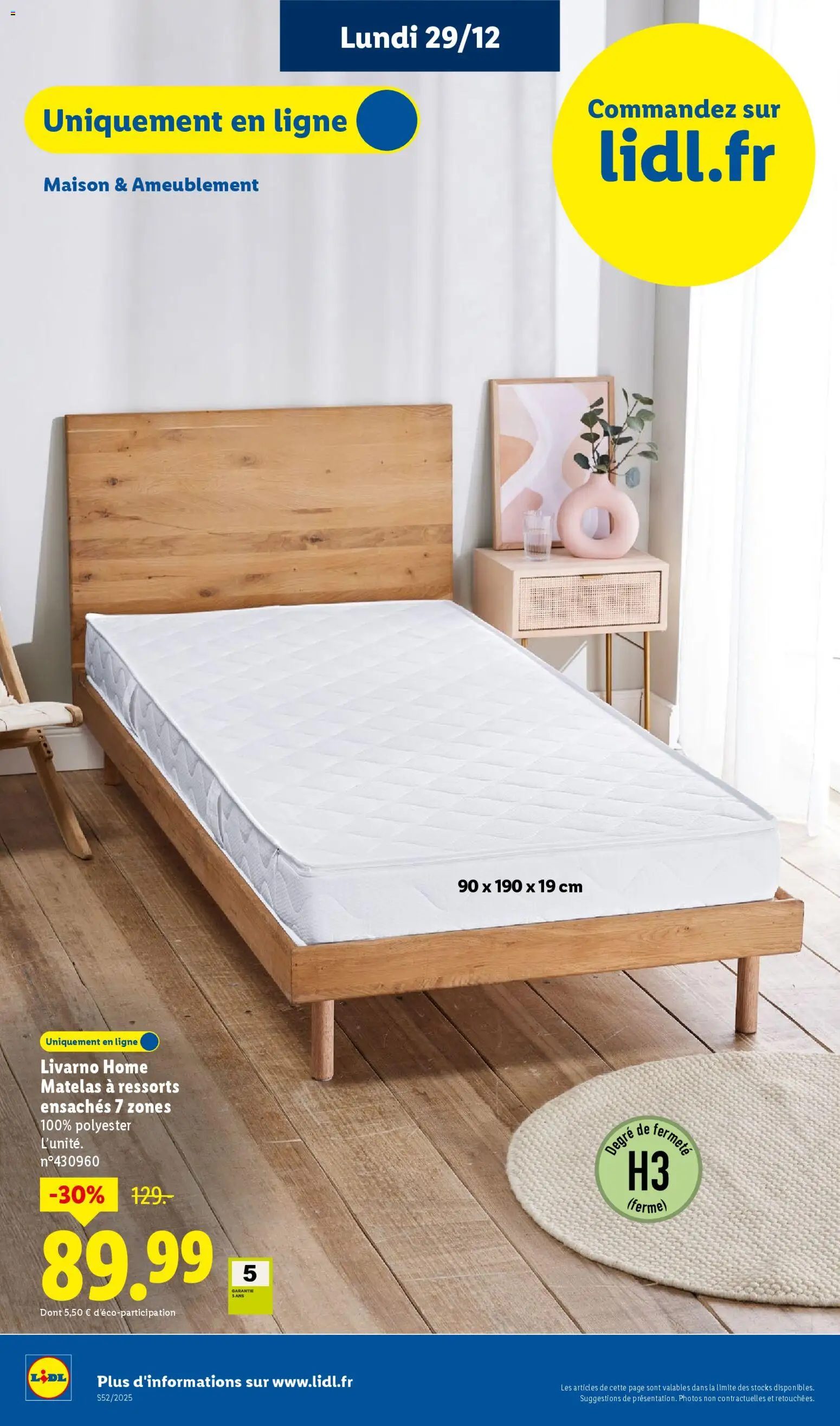 {H1} | Page: 4 | Produits: Matelas
