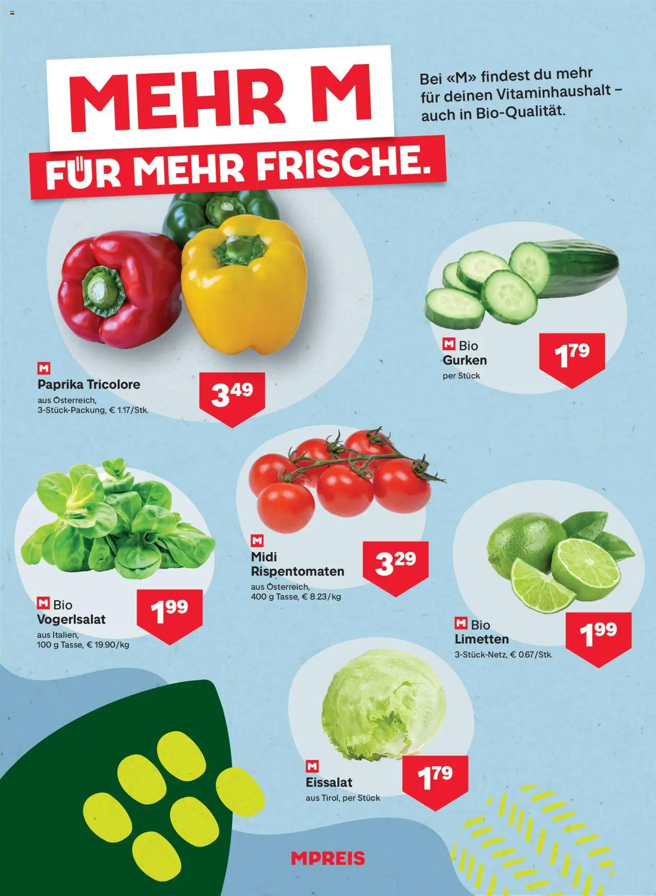 MPREIS Absam gültig ab 23.10.2025 | Seite: 8 | Produkte: Gurken