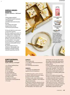 K-Supermarket-mainoslehti voimassa 01.10.2025 alkaen | Sivu: 49 | Tuotteet: Voi, Piirakka, Kurpitsa, Kerma