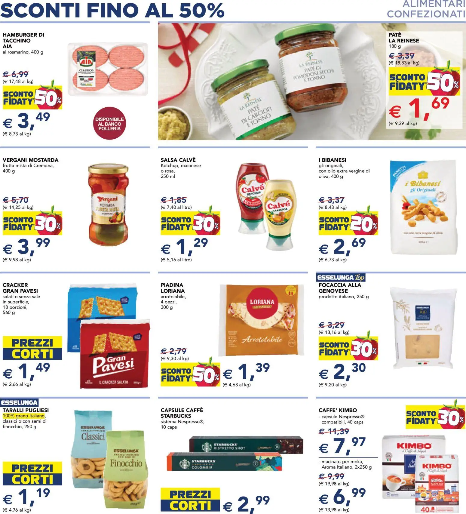 Volantino Esselunga S del 01.12.2025 | Pagina: 7 | Prodotti: Maionese, Olio, Olio extra vergine, Hamburger