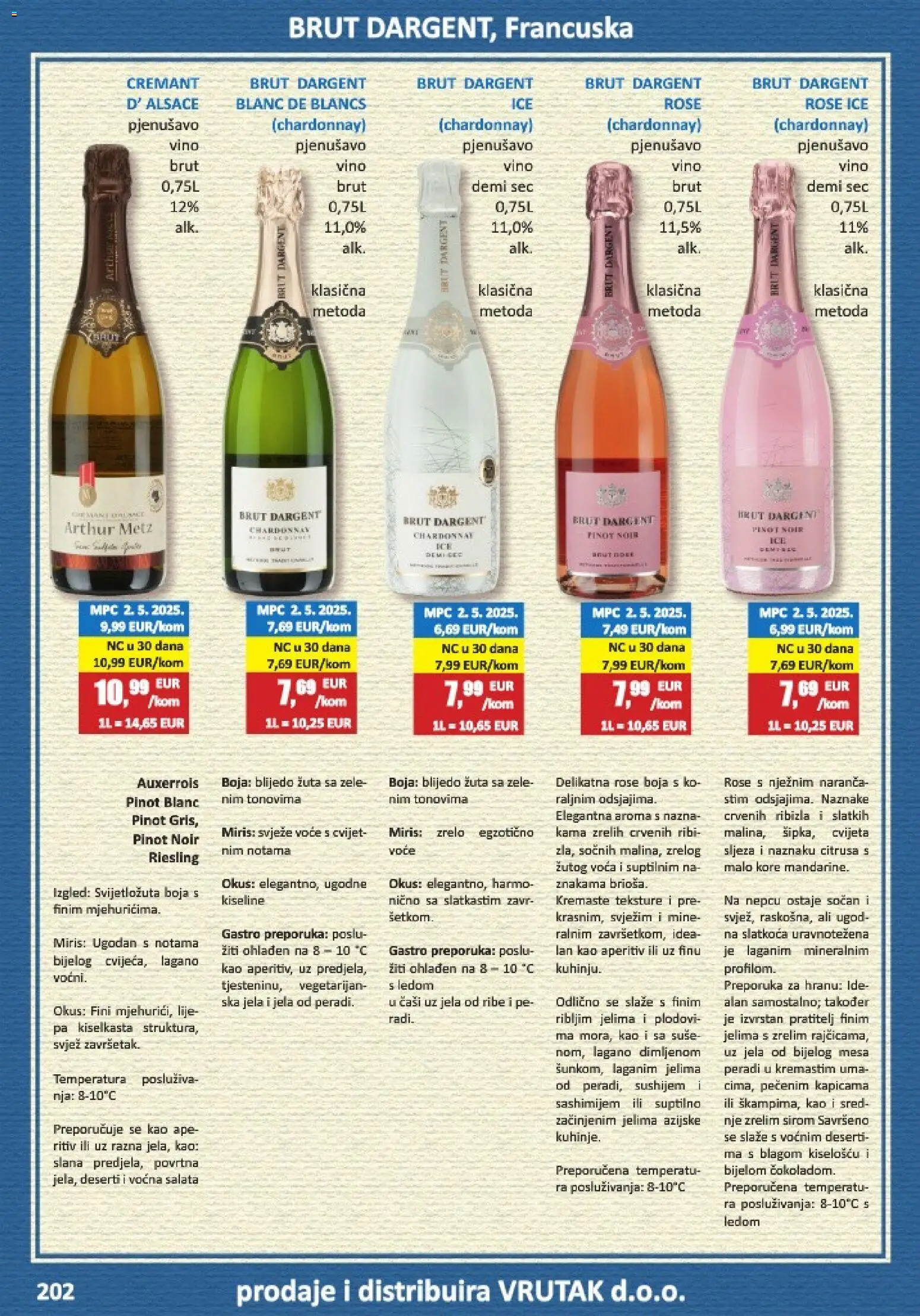 Vrutak katalog | vrijedi od 01.11.2025 | Stranica: 202 | Proizvodi: Aperitiv, Miris, Vino, Voće