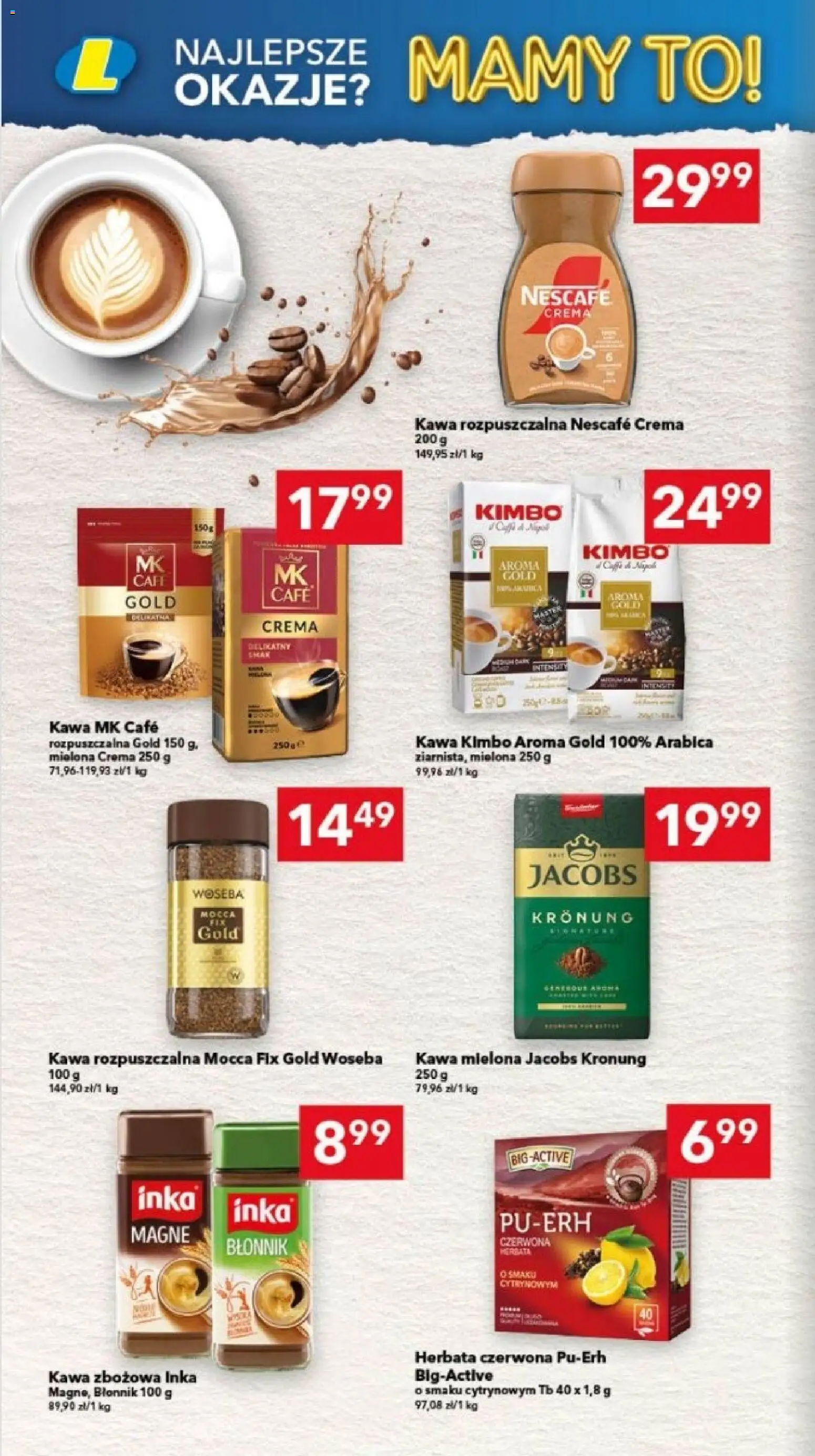 Lewiatan gazetka - Gdańsk od 12.02.2026 | Strona: 12 | Produkty: Nescafe, Kawa rozpuszczalna, Herbata, Herbata czerwona