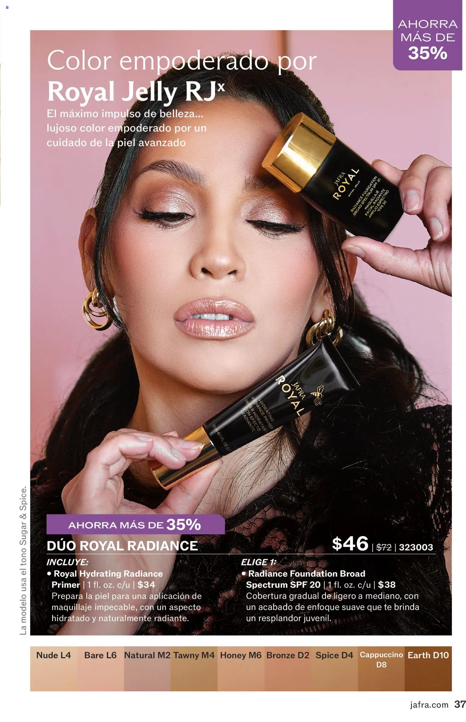 JAFRA folleto │ válido desde el 01.01.2026 | Página: 37 | Productos: Maquillaje, Té