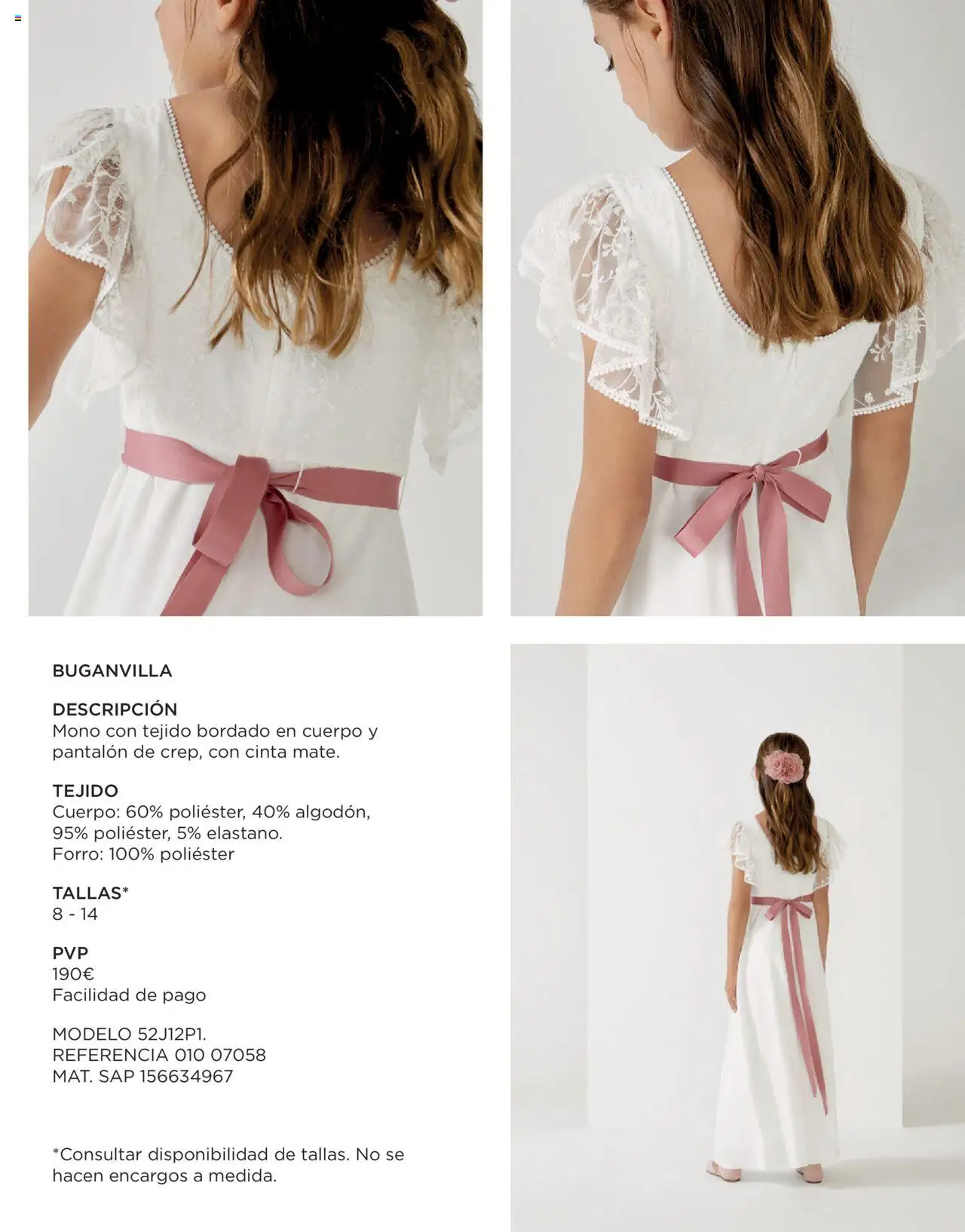 El Corte Inglés Comuniones 2025 │ válido desde el 22.11.2024 | Página: 47