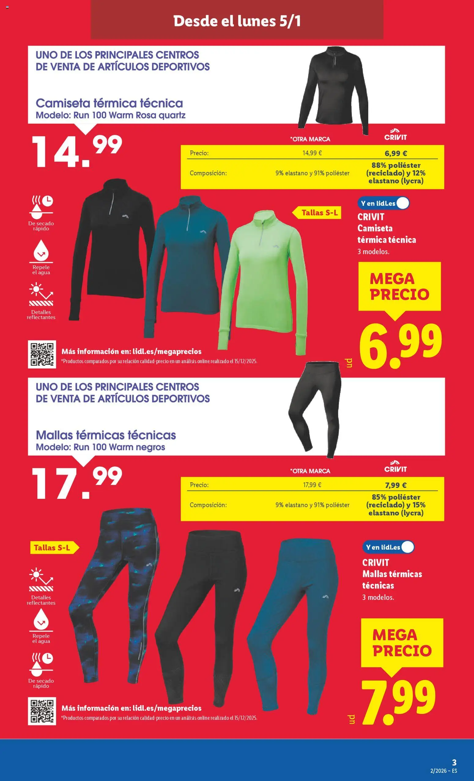 Lidl folleto de bazar │ válido desde el 05.01.2026 | Página: 3