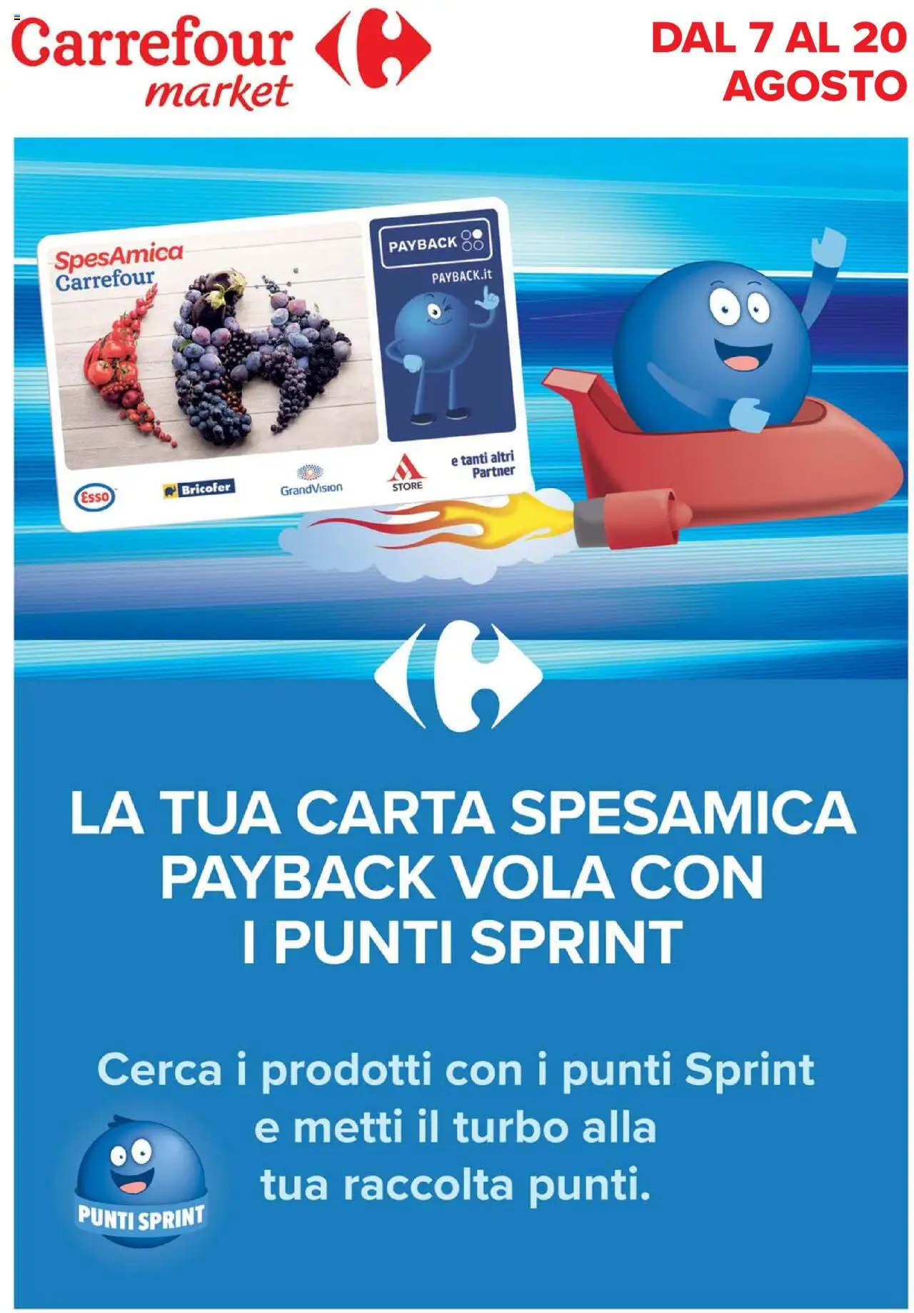 Volantino Carrefour del 07.08.2025 | Pagina: 1