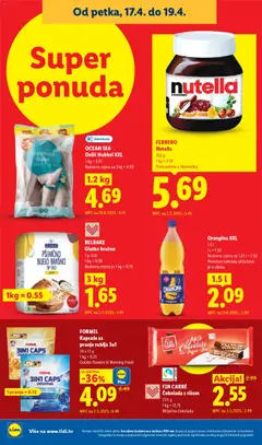 FIN CARRÉ Čokolada s rižom, 200 g, Mliječna čokolada - Pregled kataloga iz trgovine Lidl, vrijedi od 13.04.2026 | Stranica: 72