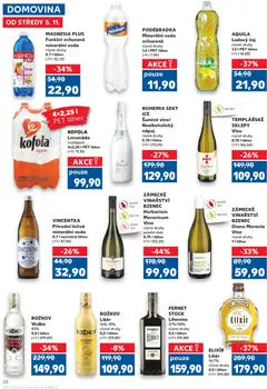 Náhled letáku BOŽKOV Vodka, Vodka 43% 0,5 I láhev od 05.11.2025 | Strana: 28