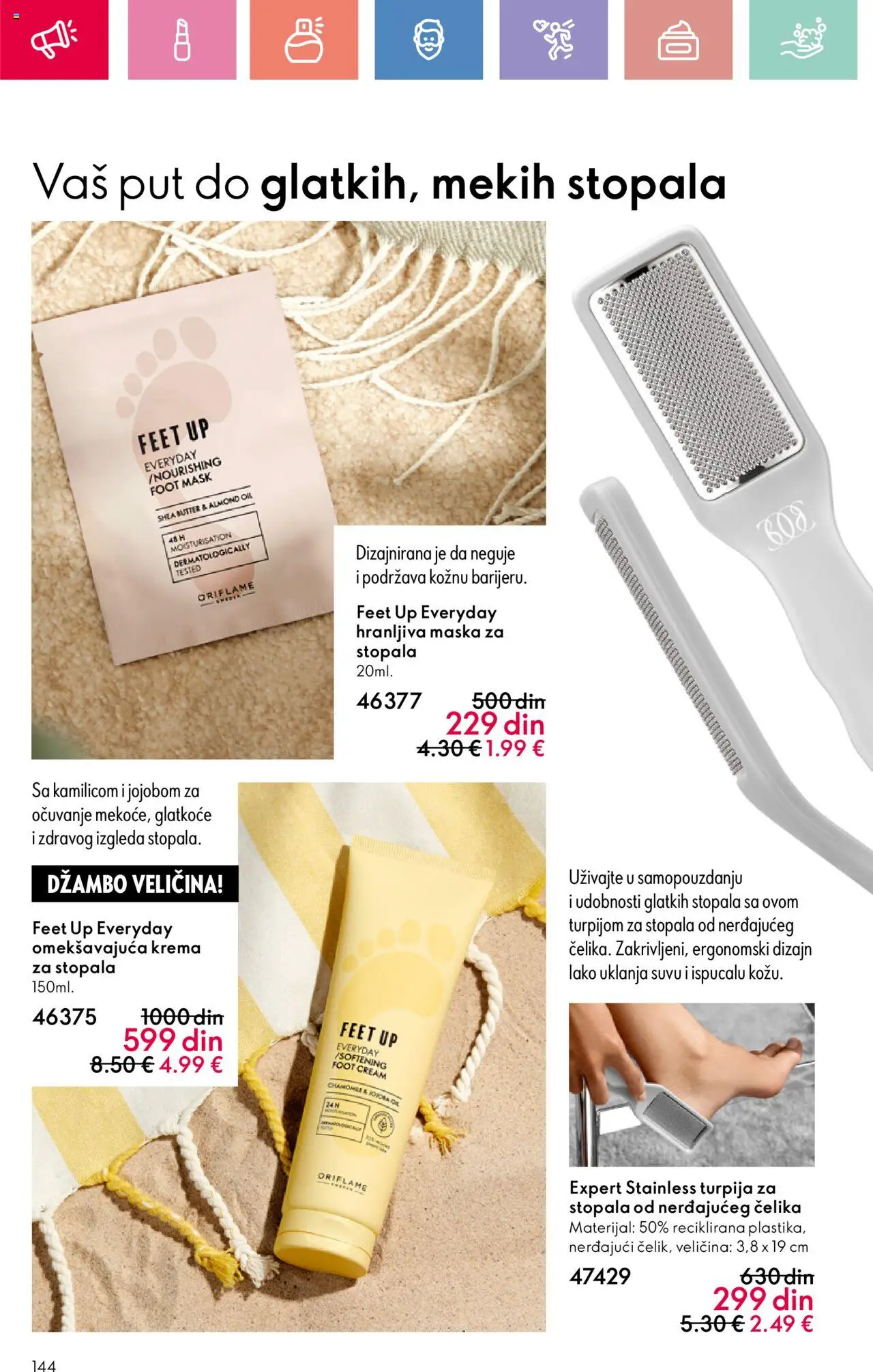 Oriflame katalog - važi od 22.06.2025 | Strana: 144 | Proizvode: Krema, Maska