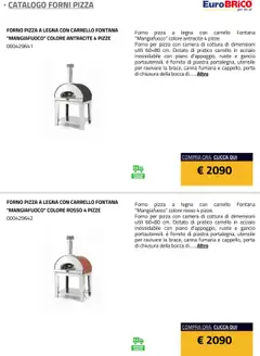 Anteprima del volantino Eurobrico Forni Pizza catalogo valido a partire dal 23.07.2025 | Pagina: 20 | Prodotti: Pizza, Carrello, Forno, Forno per pizza