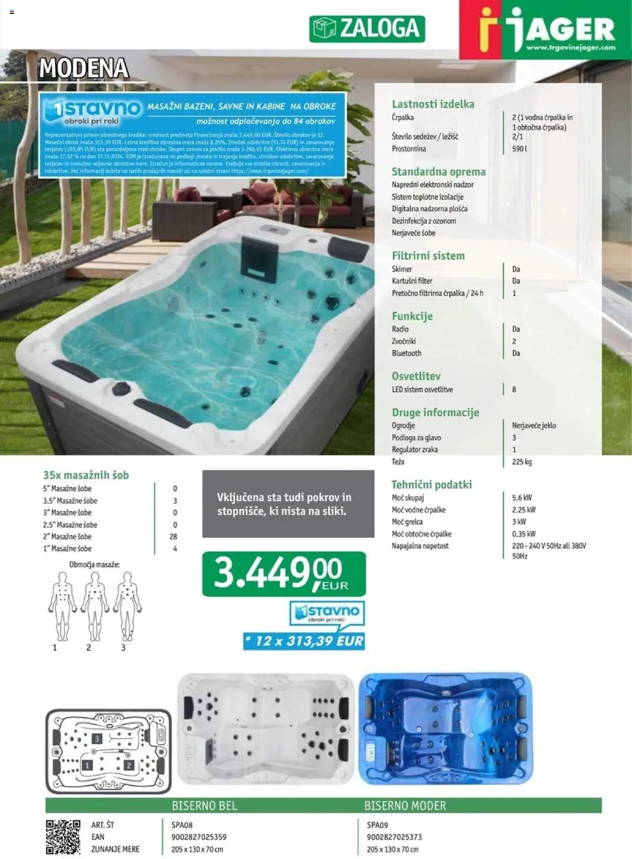 Novi Jager katalog ponudbe – veljaven od 18.11.2024 | Stran: 47 | Izdelki: Radio, Črpalka, Teza, Podloga