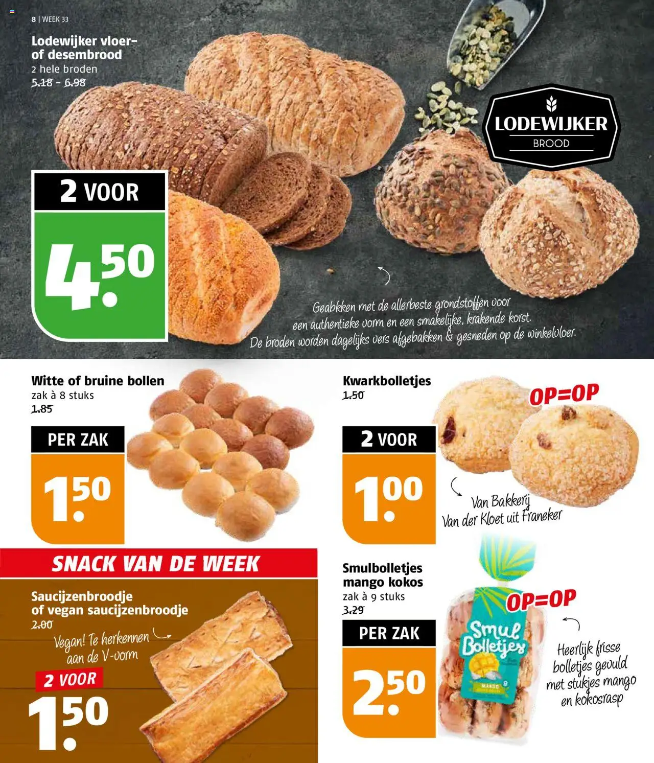  | Pagina: 8 | Producten: Brood, Zak, Bolletjes, Mango
