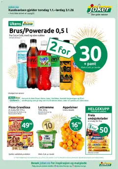 Forhåndsvisning av Joker kundeavis gyldig fra 01.01.2026