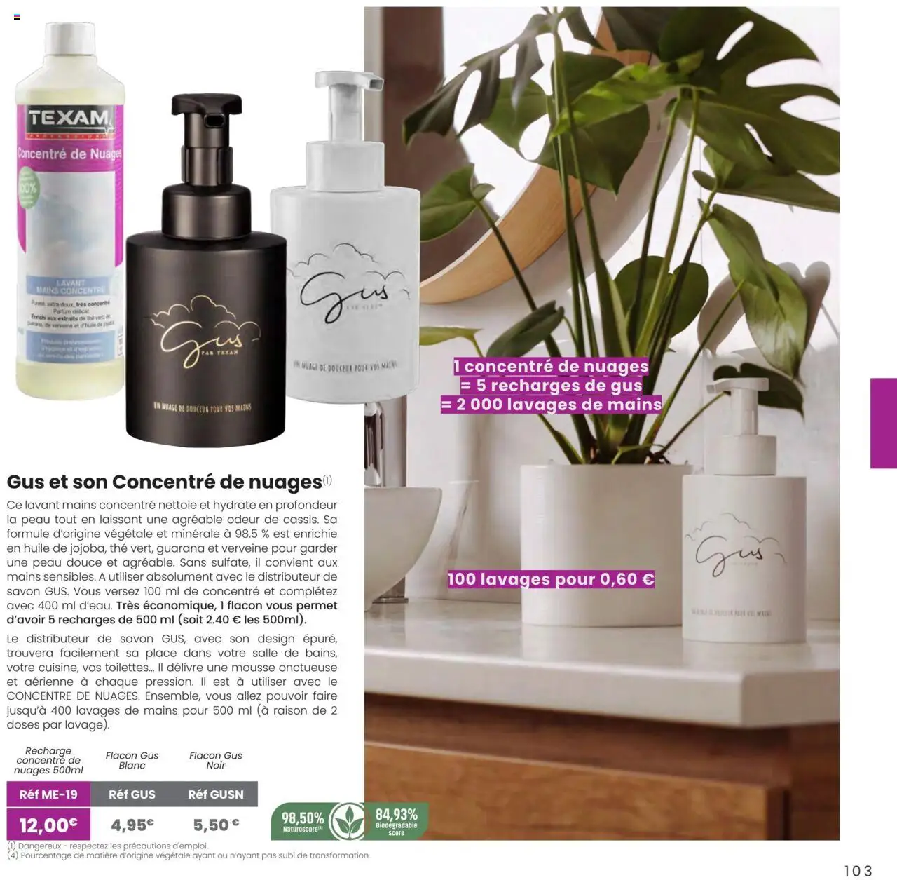 {H1} | Page: 103 | Produits: Parfum, Savon, Toilettes, Thé