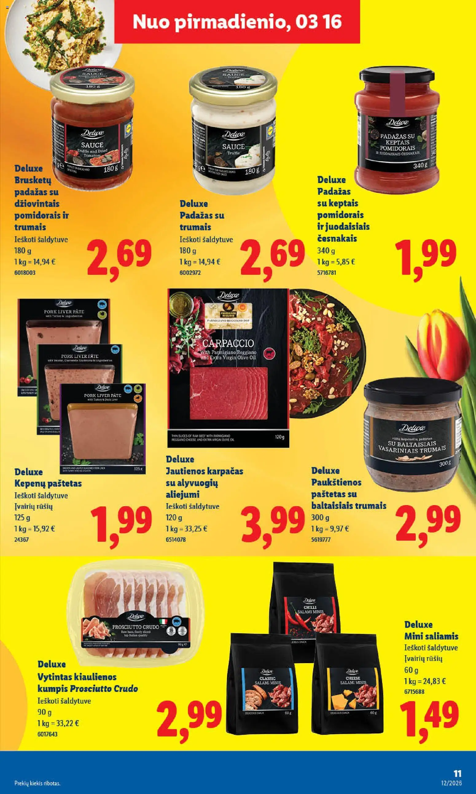 LIDL akcijos nuo 16.03.2026 | Puslapis: 11
