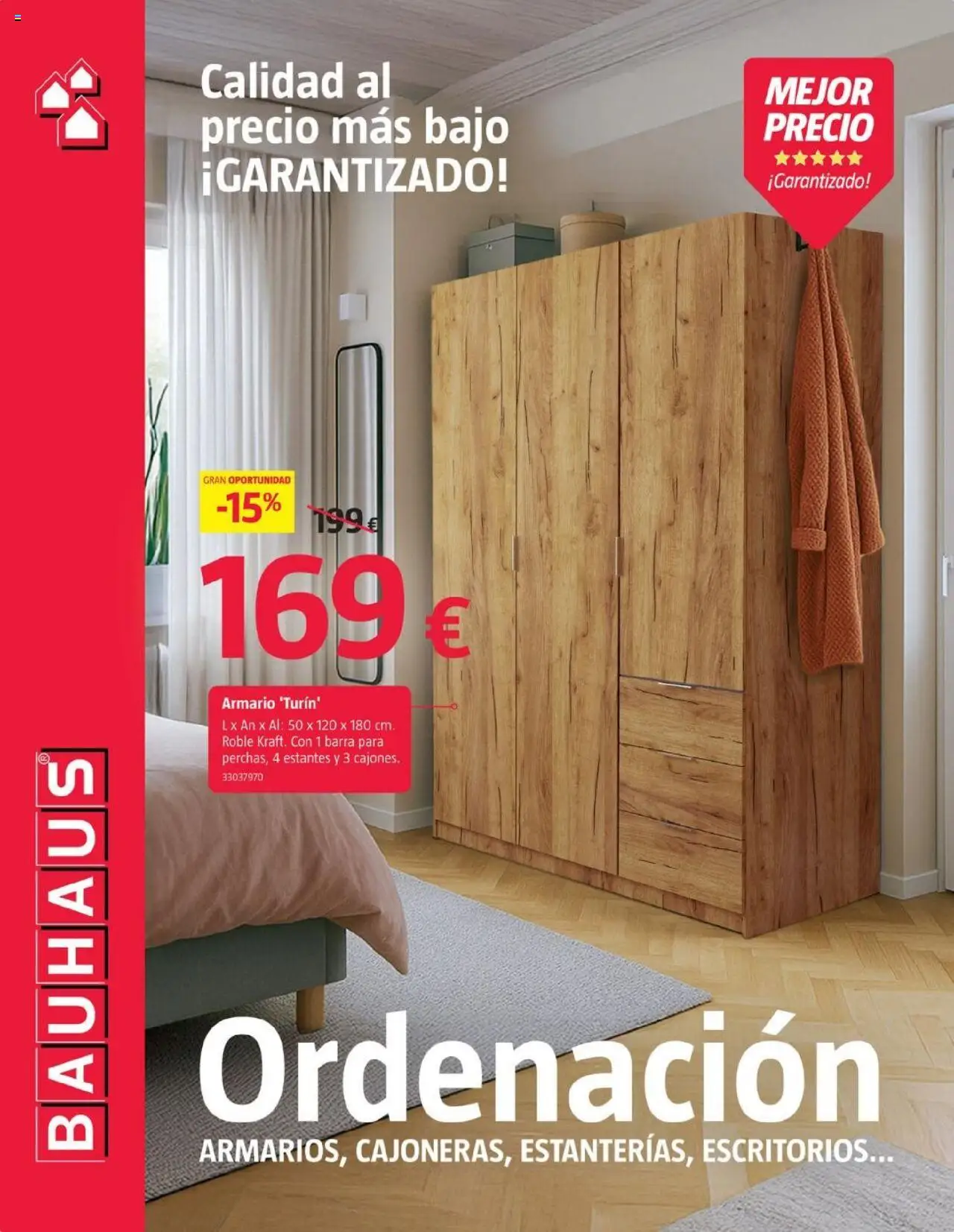 Bauhaus folleto │ válido desde el 05.08.2025 | Página: 1 | Productos: Armario