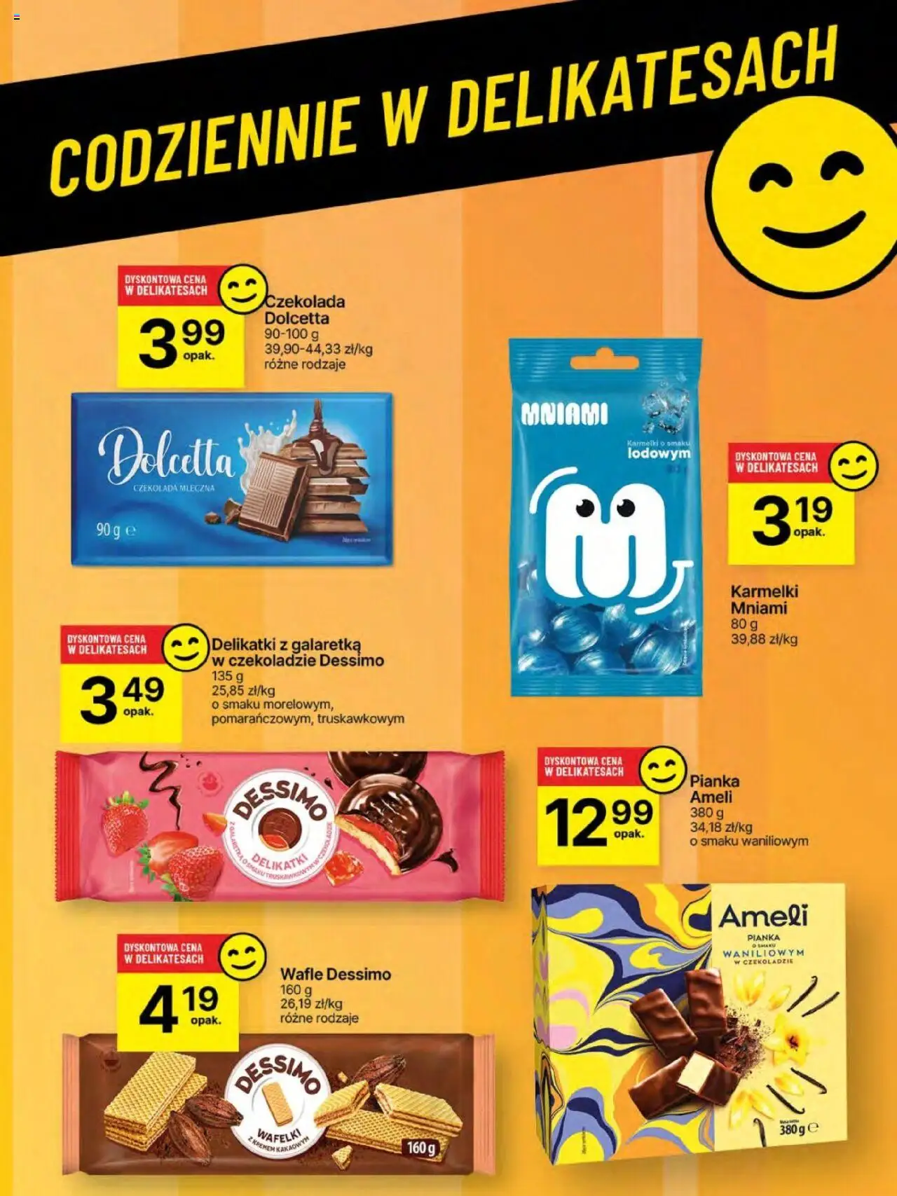 Delikatesy Centrum Gazetka - Sklepy Własne od 26.06.2025 | Strona: 61 | Produkty: Wafle, Czekolada mleczna, Wafelki, Czekolada