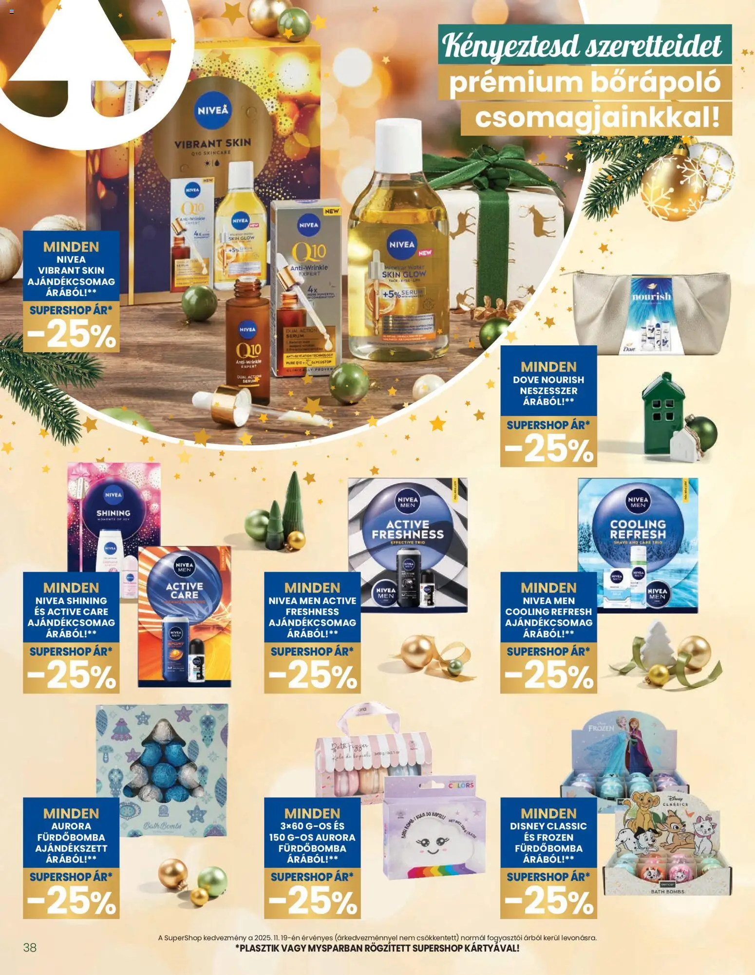 Interspar akciós ujság - amely érvényes a következő dátumtól: 20.12.2025 | Oldal: 38 | Termékek: Fürdőbomba