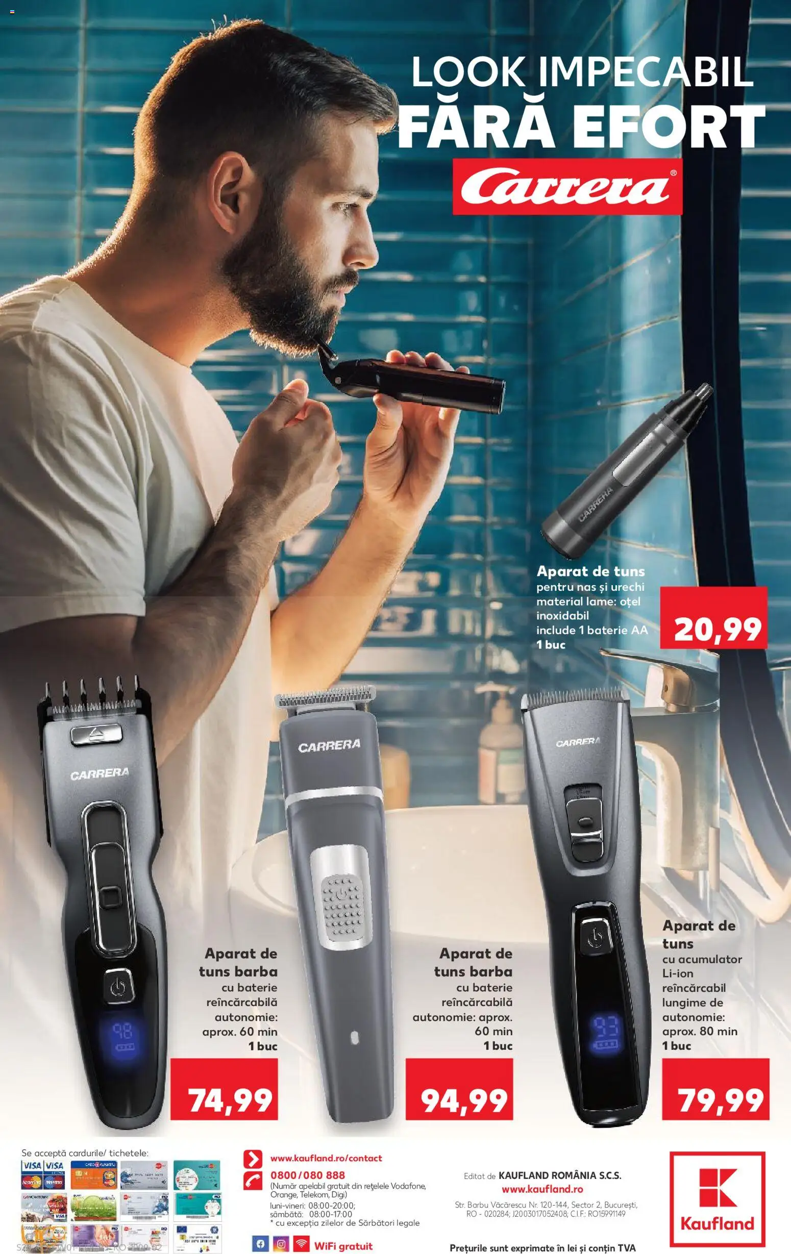 Noul catalog Kaufland – valabil de la 31.12.2025 | Pagină: 28 | Produse: Trimmer, Baterie