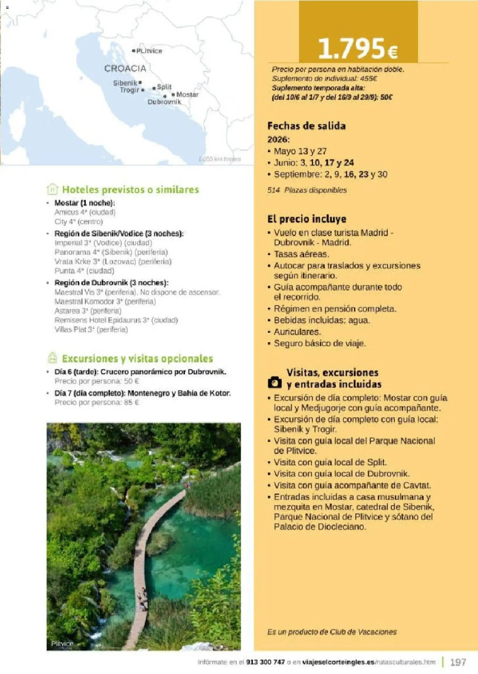 Viajes El Corte Inglés Rutas Culturales de la Comunidad de Madrid │ válido desde el 01.04.2026 | Página: 197