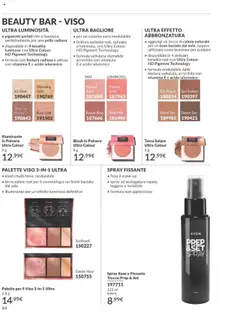 Anteprima del volantino Avon - campagna 10/2025 valido a partire dal 01.10.2025 | Pagina: 64 | Prodotti: Illuminante, Trucco, Terra, Blush