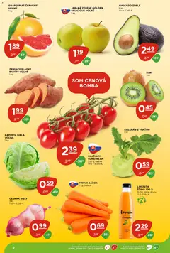 Terno leták platný od 05.03.2026 | Strana: 2 | Produkty: Kapusta, Kiwi, Mrkva, Batáty