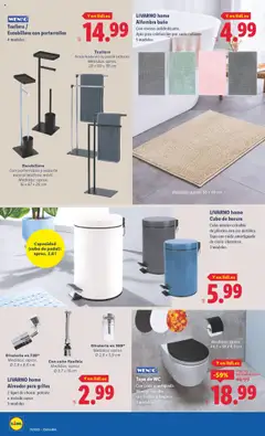 Lidl catálogo de bazar MAD │ válido desde el 14.07.2025 | Página: 16 | Productos: Toallero, Teléfono, Διακόπτης κυκλώματος, Alfombra