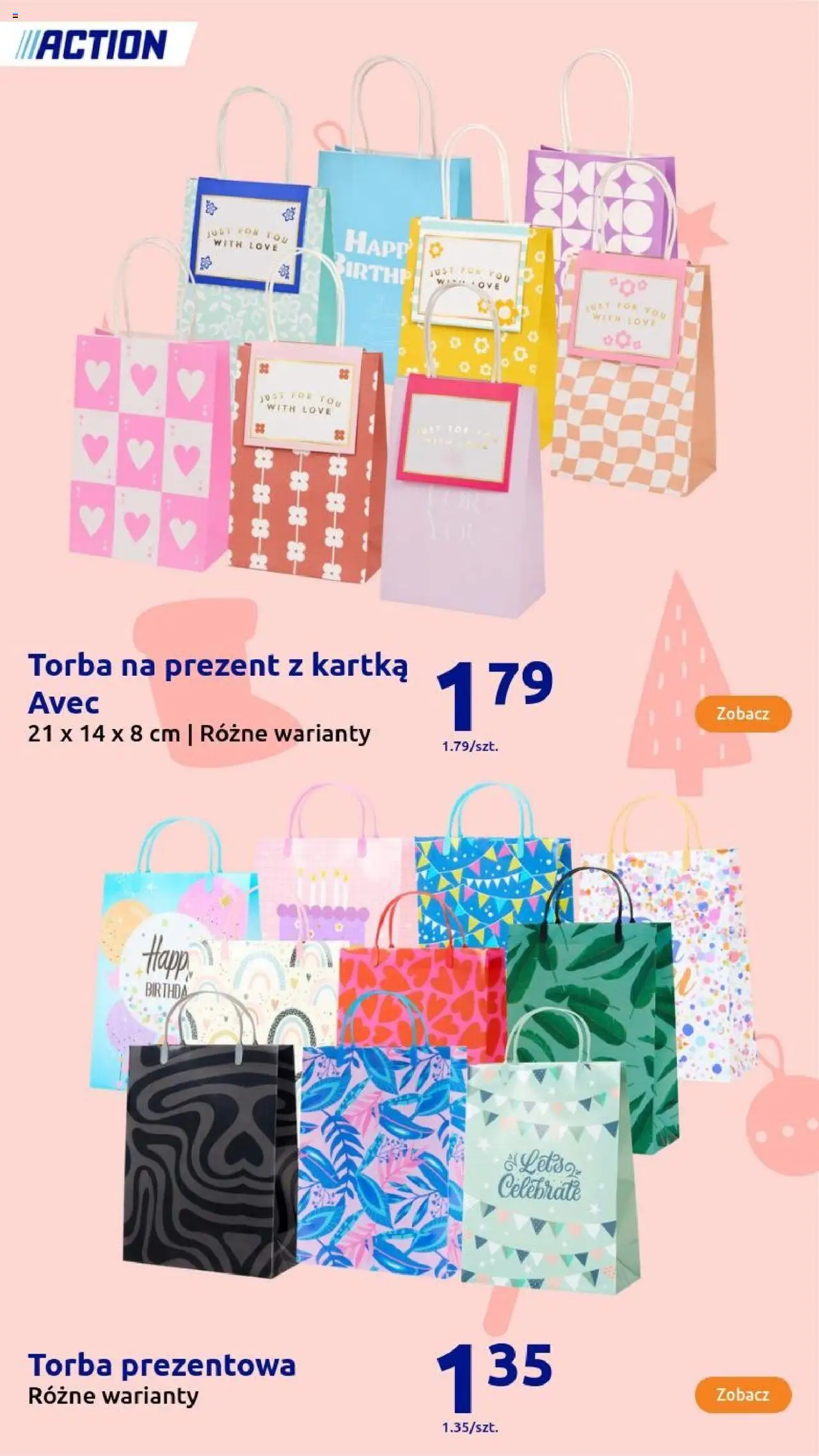 Action Gazetka - Presents od 08.10.2025 | Strona: 167 | Produkty: Torba