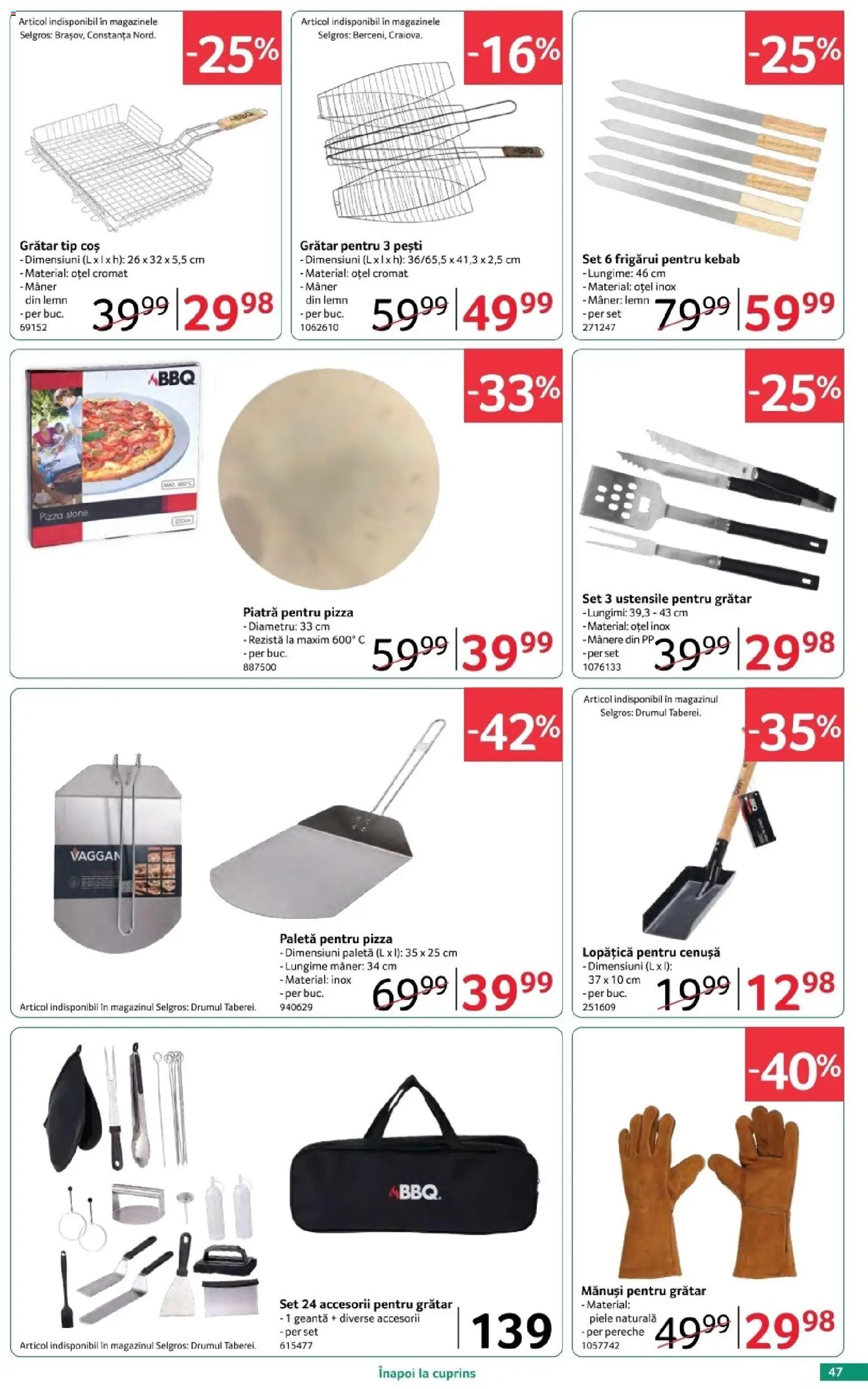 Noul catalog Selgros – valabil de la 17.04.2026 | Pagină: 47