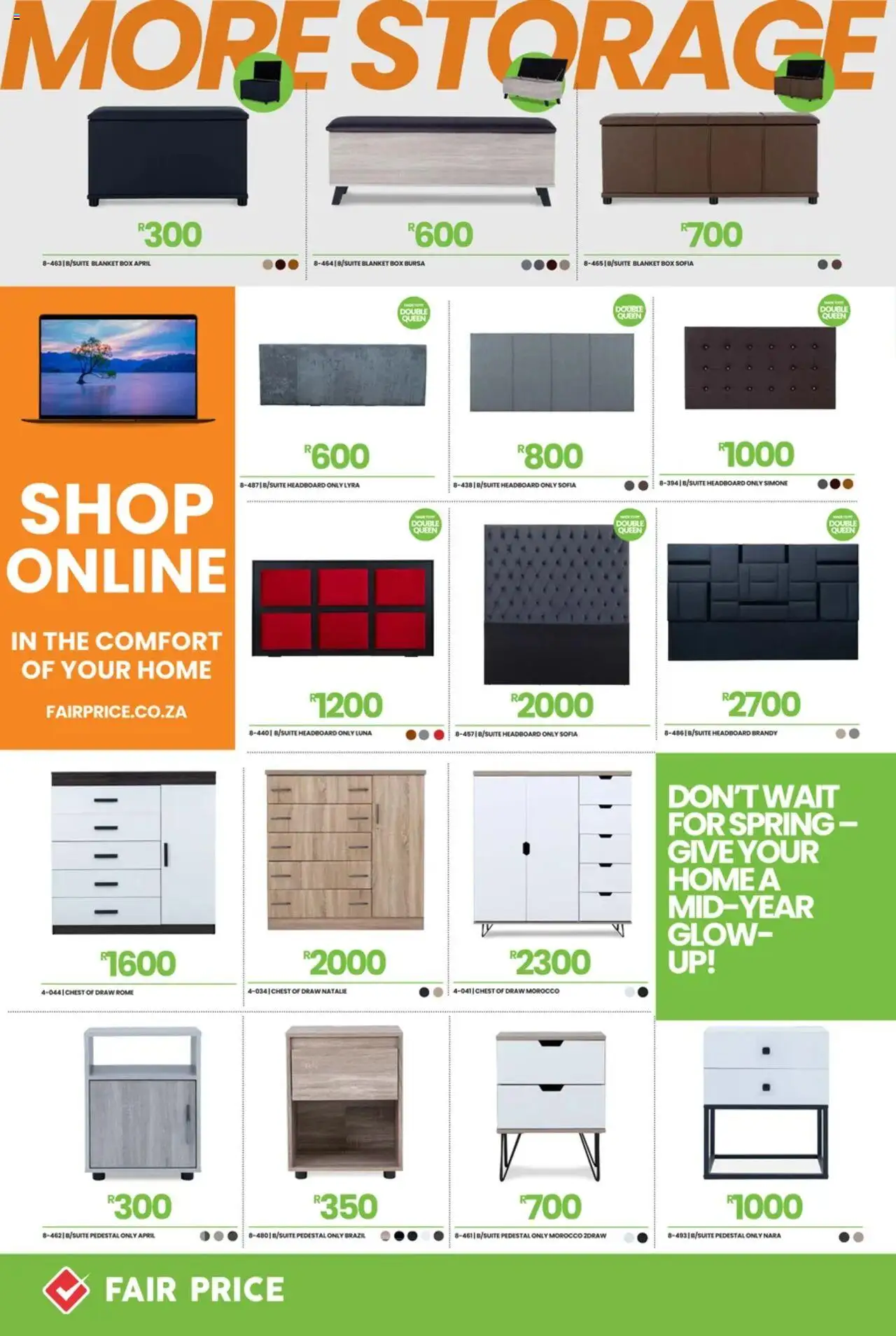 Fair Price Catalogue │ valid from 01.08.2025 | Page: 12 | Products: Pedestal, Blanket box, Blanket, Brandy