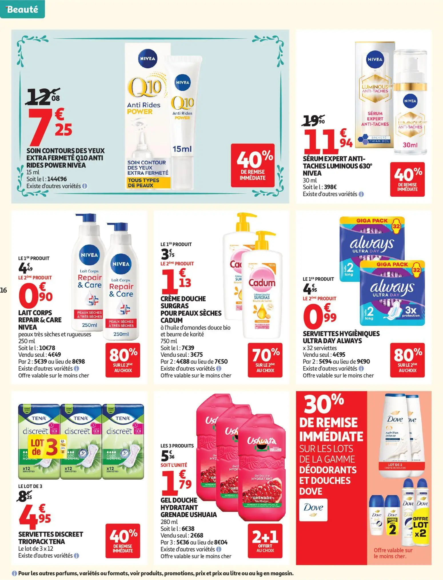 {H1} | Pagina: 16 | Producten: La, Gel, Douche, Crème