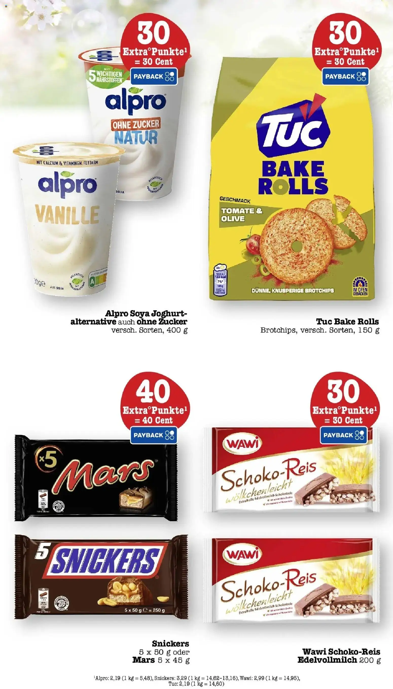 Edeka prospekt Offenbach	 – gültig ab 30.03.2026 | Seite: 73 | Produkte: Ofen, Joghurt, Snickers, Alpro