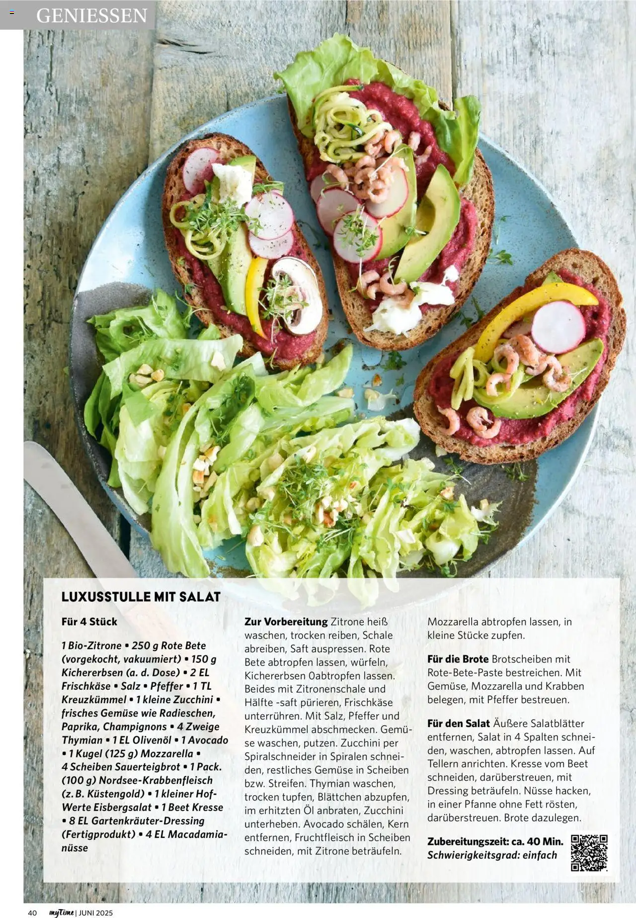 Combi - myTime Juni 2025 - gültig ab dem 01.06.2025 | Seite: 40 | Produkte: Avocado, Pfeffer, Saft, Salat