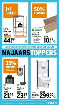 GAMMA - Folder - Voorbeeld van een folder van GAMMA, geldig van 20.10.2025 | Pagina: 32 | Producten: Plank
