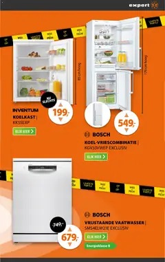 Expert - Folder - Voorbeeld van een folder van Expert, geldig van 19.01.2026 | Pagina: 11 | Producten: Koelkast, Vaatwasser