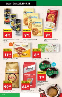 Pogląd oferty "Ciastka Mulino Bianco, 350 g, Tarallucci, Galletti, Macine" - ważna od 29.10.2025 | Strona: 50 | Produkty: Lavazza, Tiramisu, Ciasteczka, Ricotta