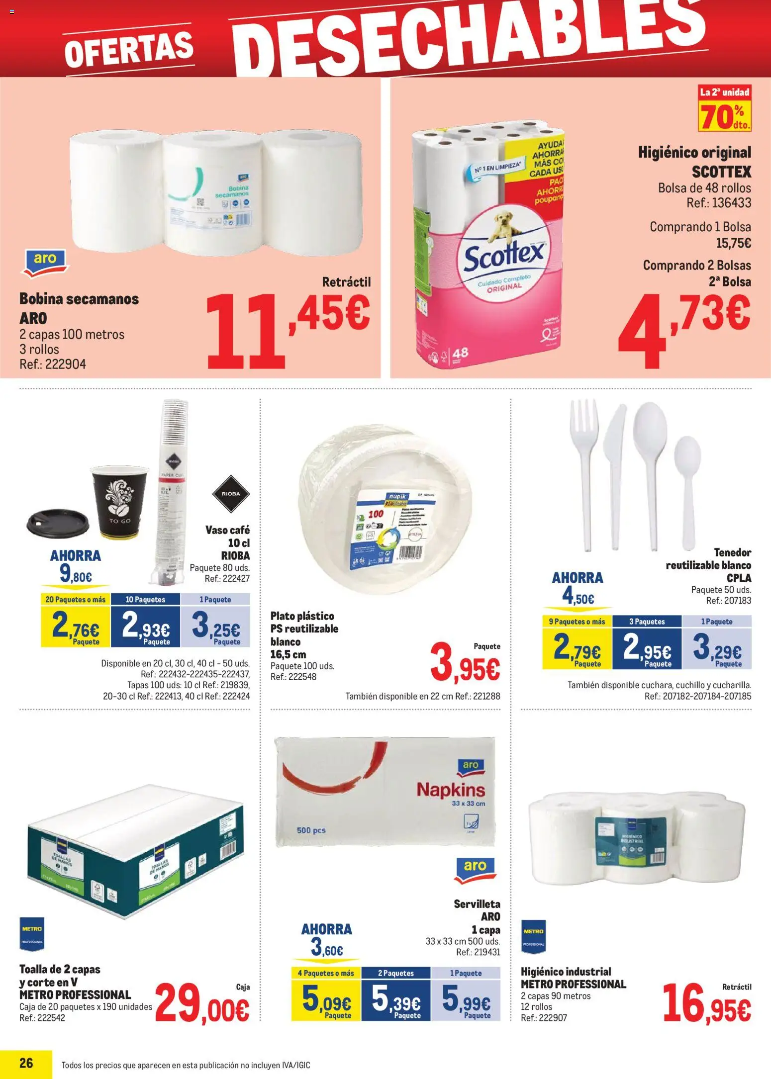 Makro - Precios Canarias │ válido desde el 06.01.2026 | Página: 26 | Productos: Café, Bolsa, Caja