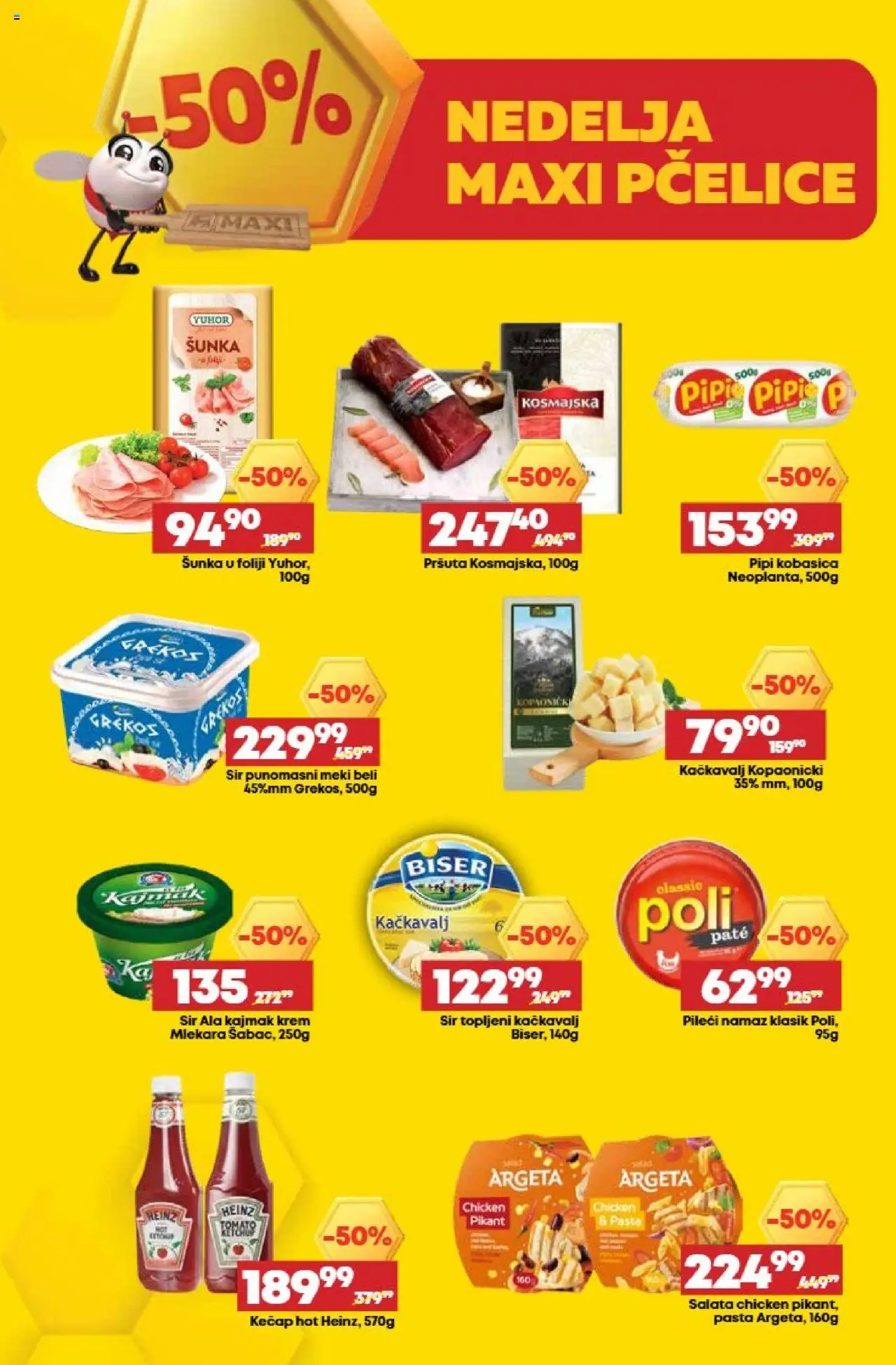 Tempo katalog - važi od 07.08.2025 | Strana: 2 | Proizvode: Kečap, Kačkavalj, Šunka, Kajmak
