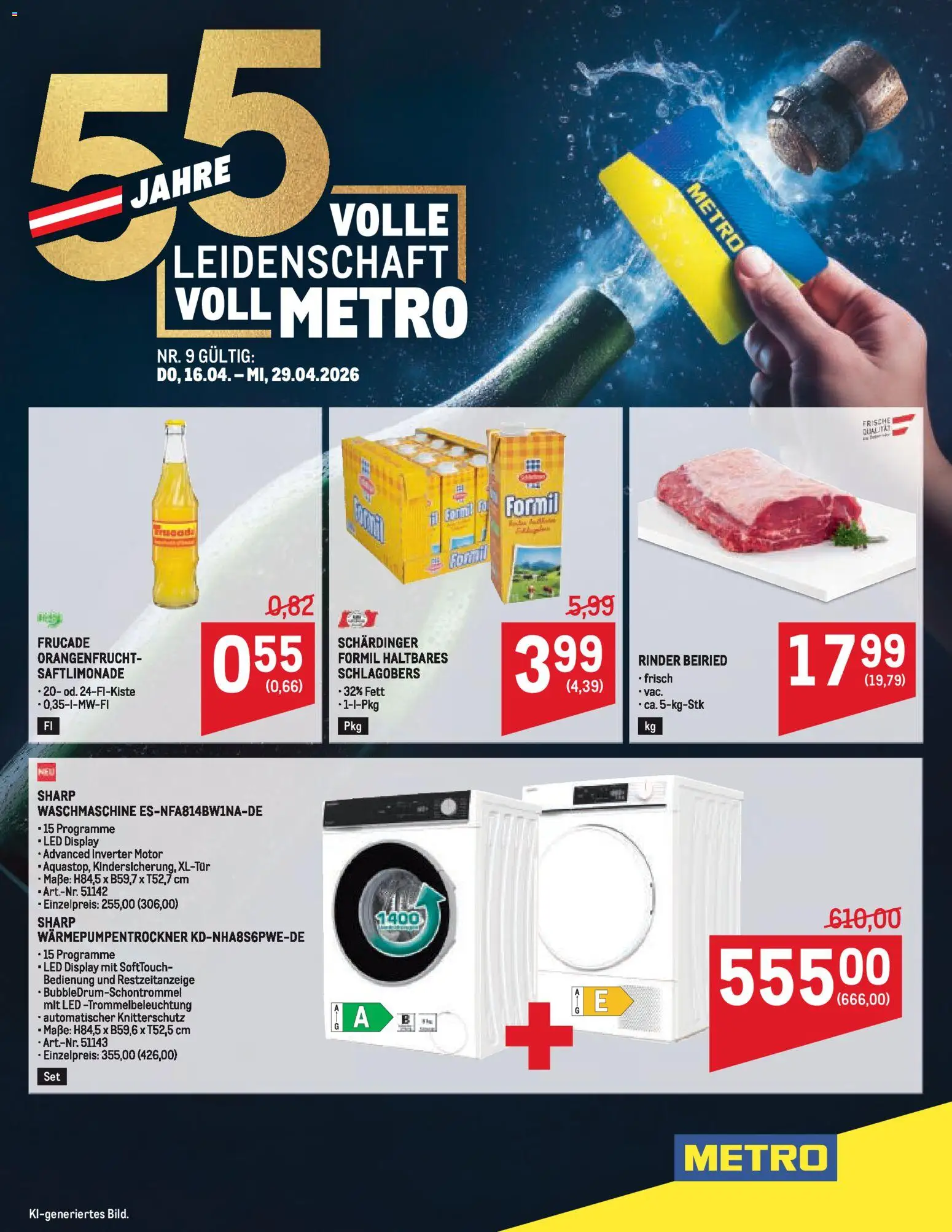 Metro angebote Jubilaeum gültig ab 16.04.2026 | Seite: 1
