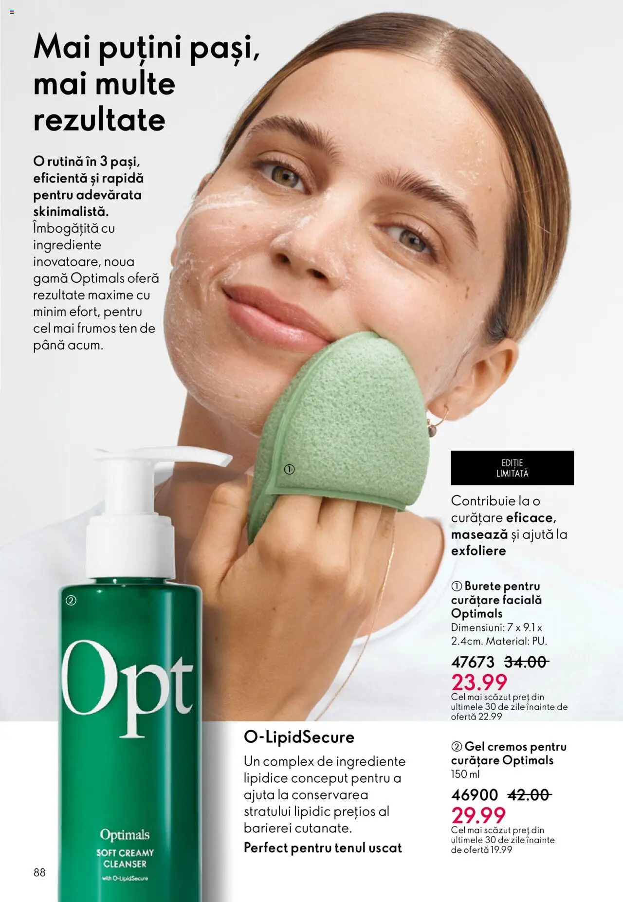 Noul catalog Oriflame – valabil de la 22.10.2025 | Pagină: 88 | Produse: Burete