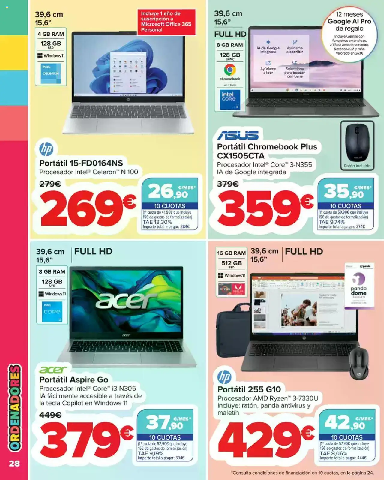 Carrefour Vuelta al Cole │ válido desde el 18.08.2025 | Página: 28