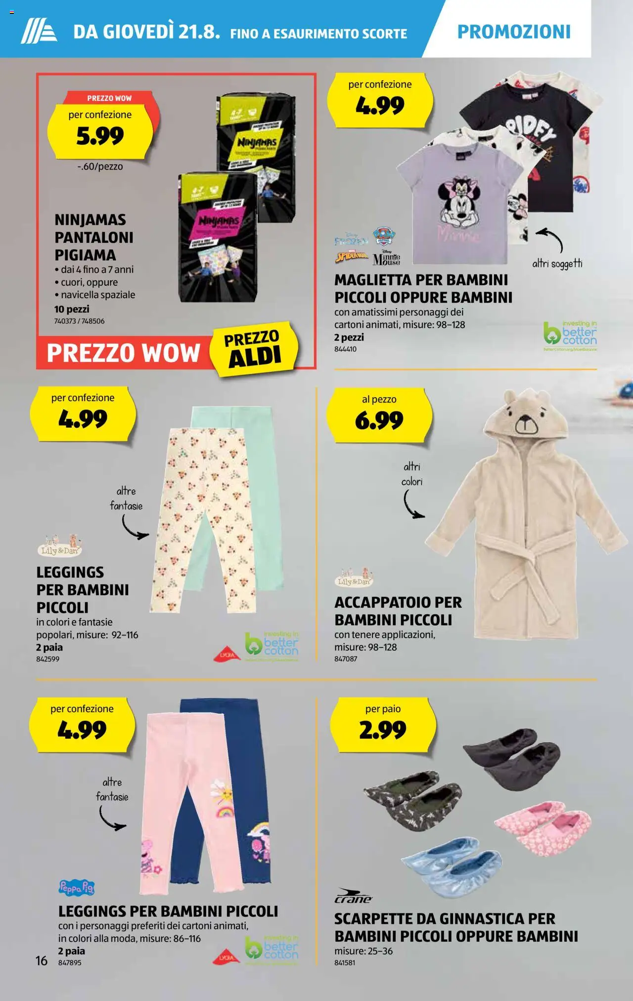 Aldi Volantino ab 21.08.2025 | Seite: 17 | Produkte: Leggings
