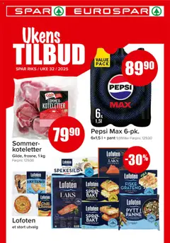 Forhåndsvisning av Spar kundeavis gyldig fra 04.08.2025