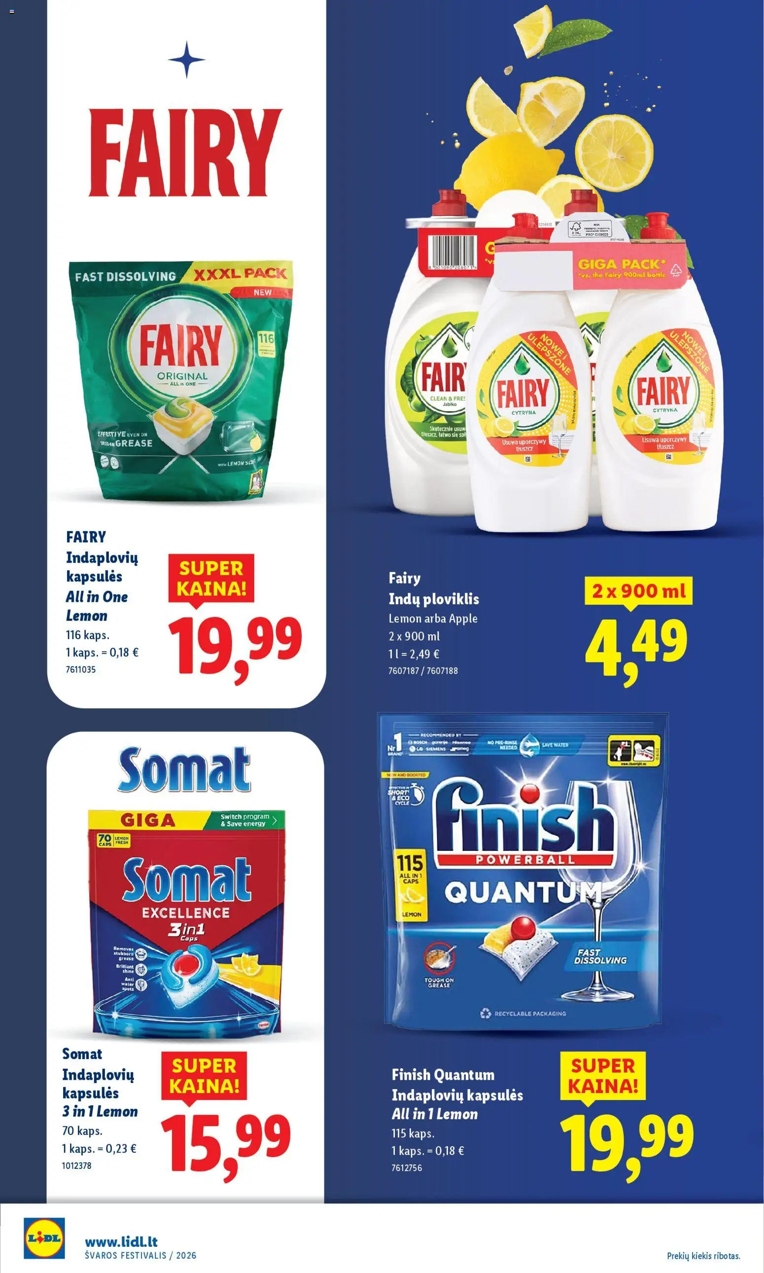LIDL akcijos nuo 19.03.2026 | Puslapis: 10 | Prekių: Ploviklis