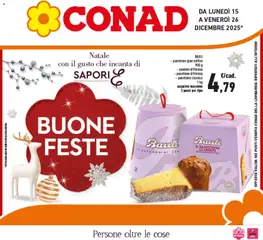 Anteprima del volantino Conad Lombardia catalogo valido a partire dal 15.12.2025