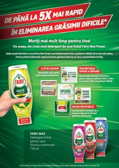 Mega Image catalog - Iulie – valabil de la 26.06.2025 | Pagină: 44 | Produse: Detergent de vase, Pește, Detergent, Lămâie