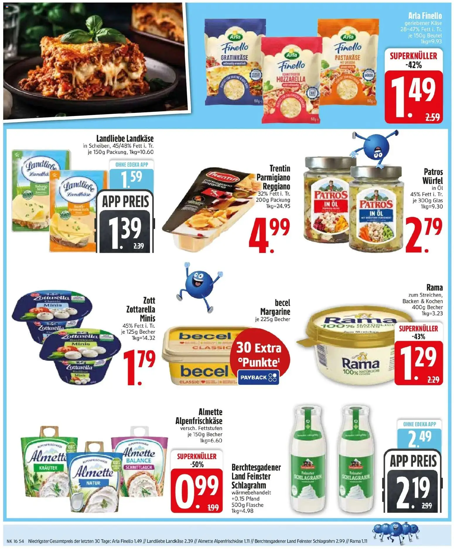 Edeka prospekt Garching	 – gültig ab 13.04.2026 | Seite: 6 | Produkte: Almette, Margarine, Rama, Öl