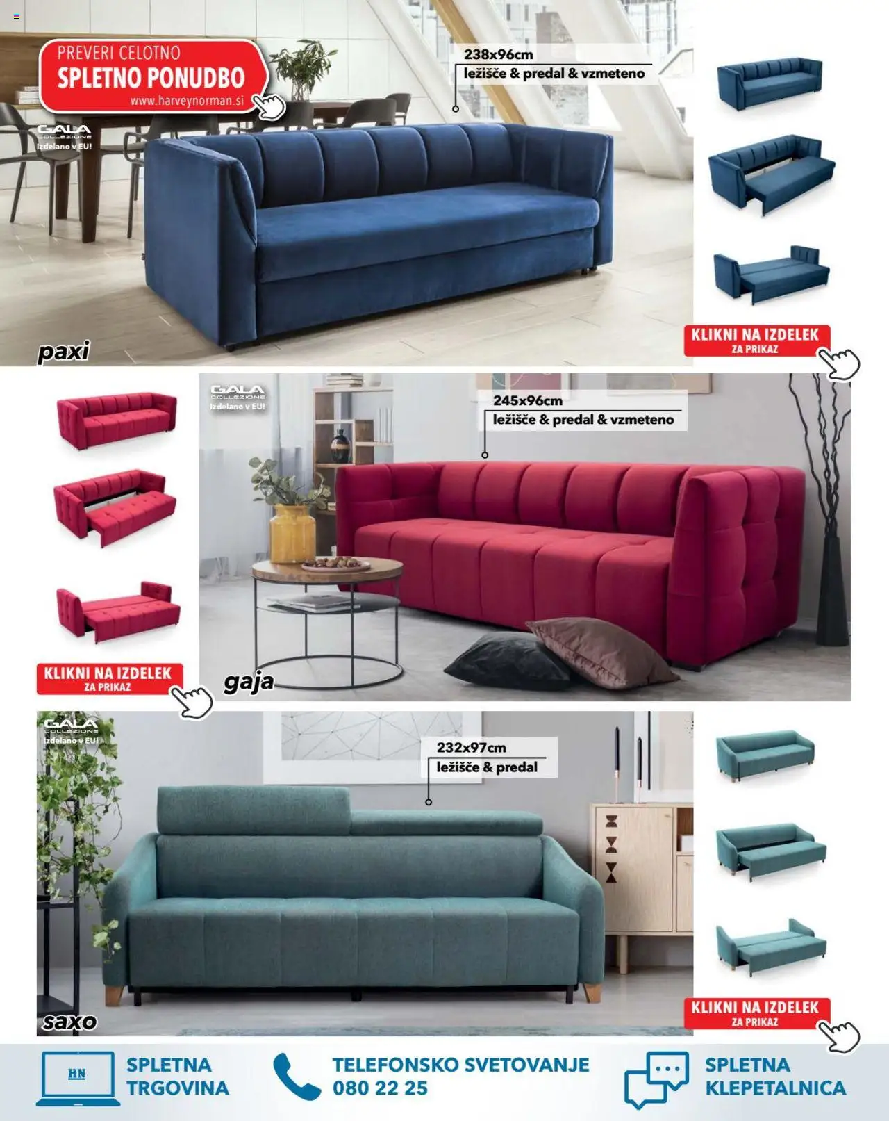 Harvey Norman - Nakupovalni vodič - Kavči z ležišči │ velja od 16.02.2021 | Stran: 8