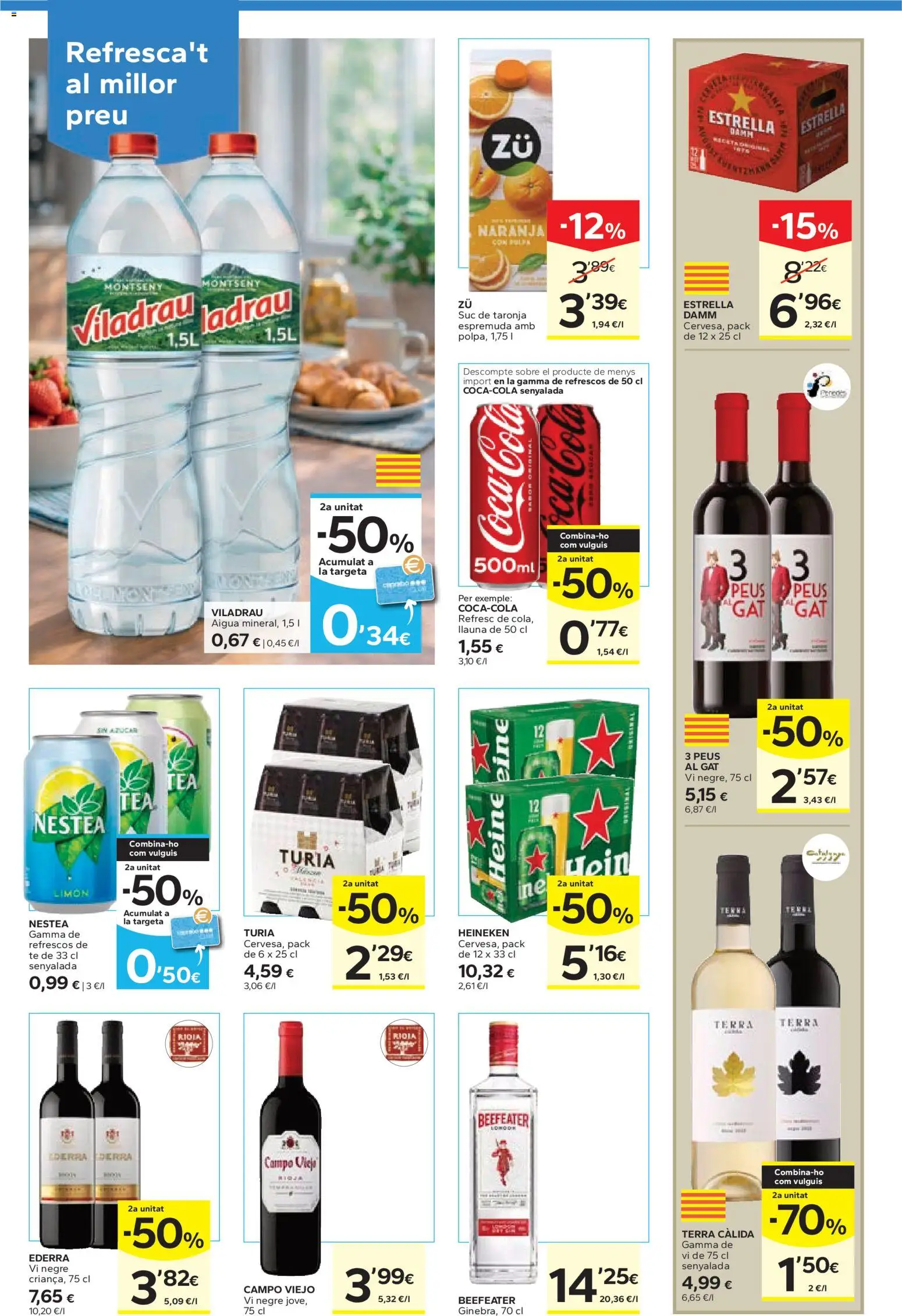 Caprabo folleto │ válido desde el 15.01.2026 | Página: 13 | Productos: Té, Σπανάκι