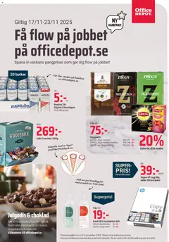 Office Depot - Black Friday - Förhandsvisning av reklamblad från butik Office Depot aktuell från 17.11.2025